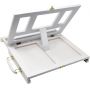 white tabletop easel wood with storage drawer wood easel stand for artist