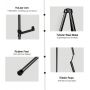Adjustable aluminum Easel Portable tripod easel stand Lightweight Metal Display Easel
