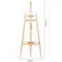 175 cm Wooden Easel Stand Floor Easel Adjustable Height Artist Easel For Painting Display