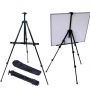 black display stand easel iron tripod metal easel display for art easel