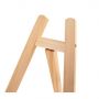 High Quality Polished 15X20cm ,20X28cm Wooden Small Easel Art Display Stand Table Easel Art Painting Easel