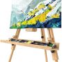 artist wooden easel display stand for painting/display, desktop easels