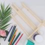 16 x 9.5 Inches Wooden Display Easels Art Craft Painting Easel Stand artist for Kids Artist Adults Students Clas