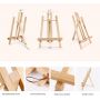 wooden mini art easel for kids painting