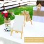 wooden mini art easel for kids painting