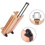 box easels for art french easel wooden easel Wheeled Triangular Floor Stand