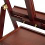 h frame easel stand wooden adjustable easel with art supply storage drawer for art