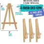 painting for kids decoration mini printed or blank stretched canvas art set easel with canvas