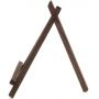 dark wood display easel protable tabletop easel for art easel and kids