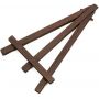 dark wood display easel protable tabletop easel for art easel and kids