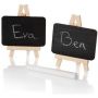 10pcs Mini Wooden Artist Easel Triangle Cards Stand Display Wedding