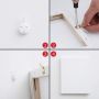12Pack wooden easel mini 3 x 3 Stretched Canvas with Wood Display Easel for Kids
