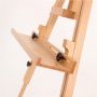 high quality beech wood portable tripod holder easel stand for field painting