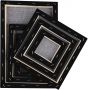 9pcs painting kits black stretched canvas drawing set for painting