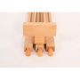high quality beech wood portable tripod holder easel stand for field painting