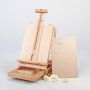 oem high quality artist painting tool artist wooden easel box