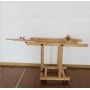 new professional beech painting artist easel ,wood studio easel stand display