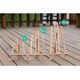 beech wooden desk table easel painting stand mini display easel