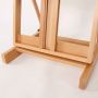 hot selling art beech wood floor easel stand