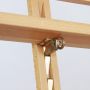 master multi-function studio artist wood floor easel for artist painting