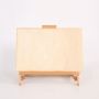 high quality beechwood adjustable folding table artist easel