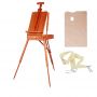 high quality wooden tripod floor easel wooden portable folding art artist wooden tripod floor easel box