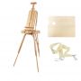 hot selling art supply wood french small easel box for painting and storing