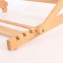 high quality beechwood adjustable folding table artist easel