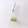 magnetic adjustable wooden kids painting easel