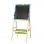 magnetic adjustable wooden kids painting easel