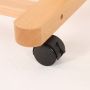 high quality wooden Drawing Painting artist easel exhibition frame can be lifted and bring tray and wheels