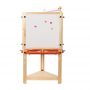 trifold easel wooden magnetic easel drawing art kits for kids