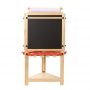 trifold easel wooden magnetic easel drawing art kits for kids