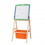 magnetic adjustable wooden kids painting easel