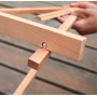 portable art drawing painting supply desktop lyre easel