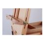 high quality wooden tripod floor easel wooden portable folding art artist wooden tripod floor easel box