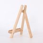 mini beech wood tabletop display easel artist painting tripod easel