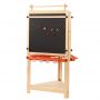 trifold easel wooden magnetic easel drawing art kits for kids