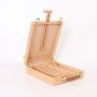 art supplies box easel sketchbox painting storage box, adjust wood tabletop easel for drawing