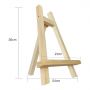 Manufacturers Selling High Quality Solid Wood Desktop Decoration Mini Pine Beech Triangle Easel