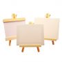 Mini 18*24cm Wood Easels Frame Set for Wholesale Drawing Stand for Kids Painting