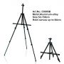 High Quality Hot selling Aluminum Wrought Iron Easel Lightweight Painting Portable Easel for wholesale