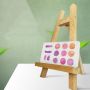 Manufacturers Selling High Quality Solid Wood Desktop Decoration Mini Pine Beech Triangle Easel