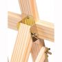 150cm Pine Wood Easel Stand Wholesale Artist Painting Adjustable Wooden Tripod Easels For Display Art supplies