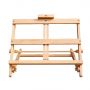 Customized Wholesale Poster Display Desktop Folding Adjustable Painting Beech Wood Easel