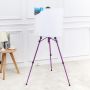 Factory Supply High Quality Purple Blue Green Gold Black Rose Gold Small HandleSwing Retractable Aluminum Alloy Easel
