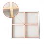 60*60cm wholesale fine plain art painting 380g stretched blank wood cotton canvas boards panel for acrylic oil paint