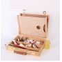 brand wholesale art beginners portable storage portable oil painting box