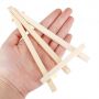 Wholesale 9x16CM Display Stand Tripod Frame Solid Wood Wooden Small Picture Frame Mini Small Easel