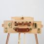 High Quality Portable Folding Beech Wooden Sketching Tool Tripod French Easel Drawing Box